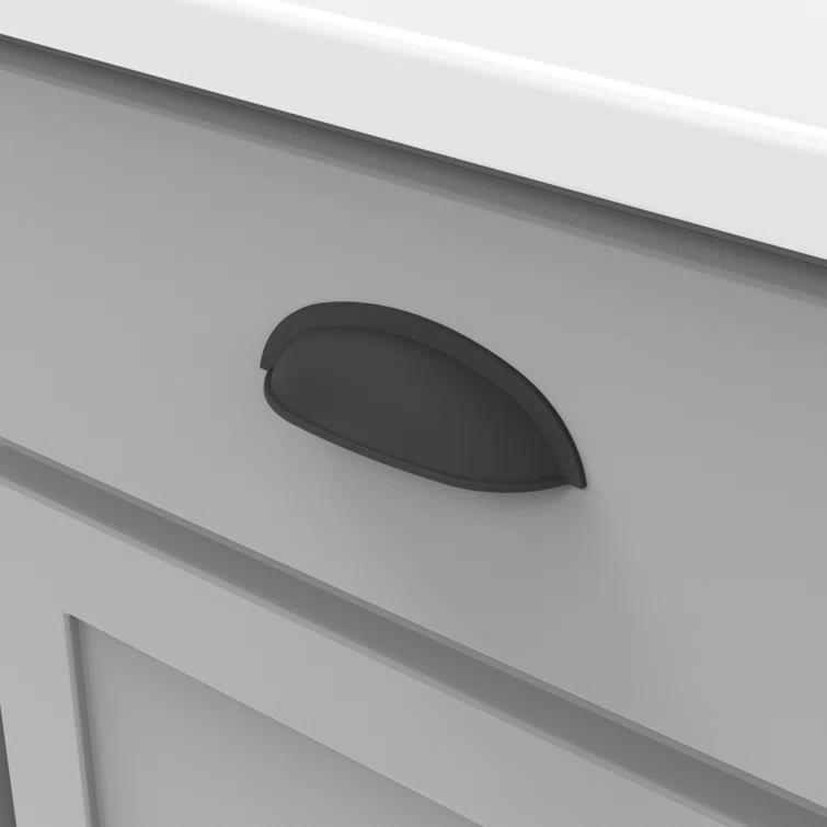 Cottage Kitchen Cabinet Handles, Solid Core Drawer Pulls for Cabinet Doors, 3"