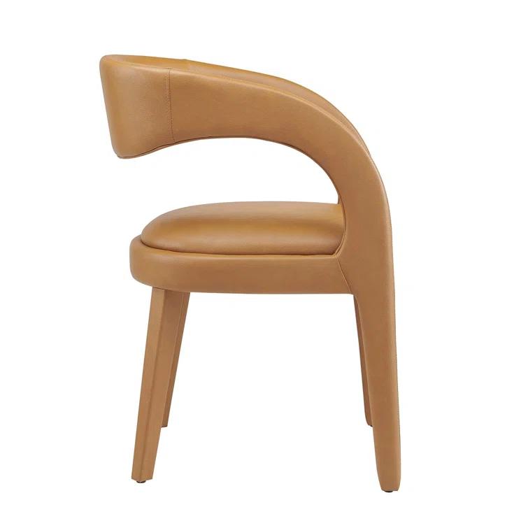 Modway Modway Pinnacle Vegan Leather Dining Chair (Set of 2)