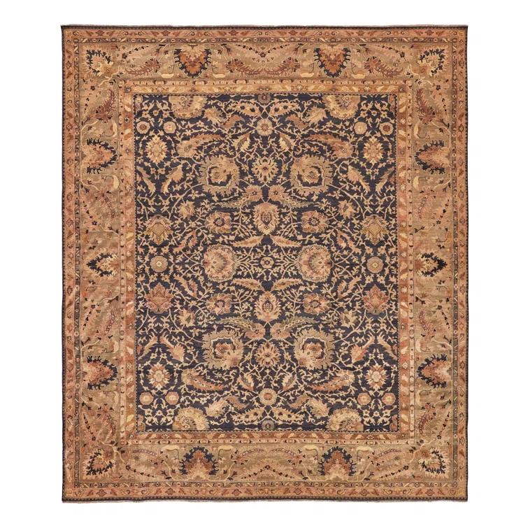 One-of-a-Kind 12'6" X 15' Wool, Area Rug in