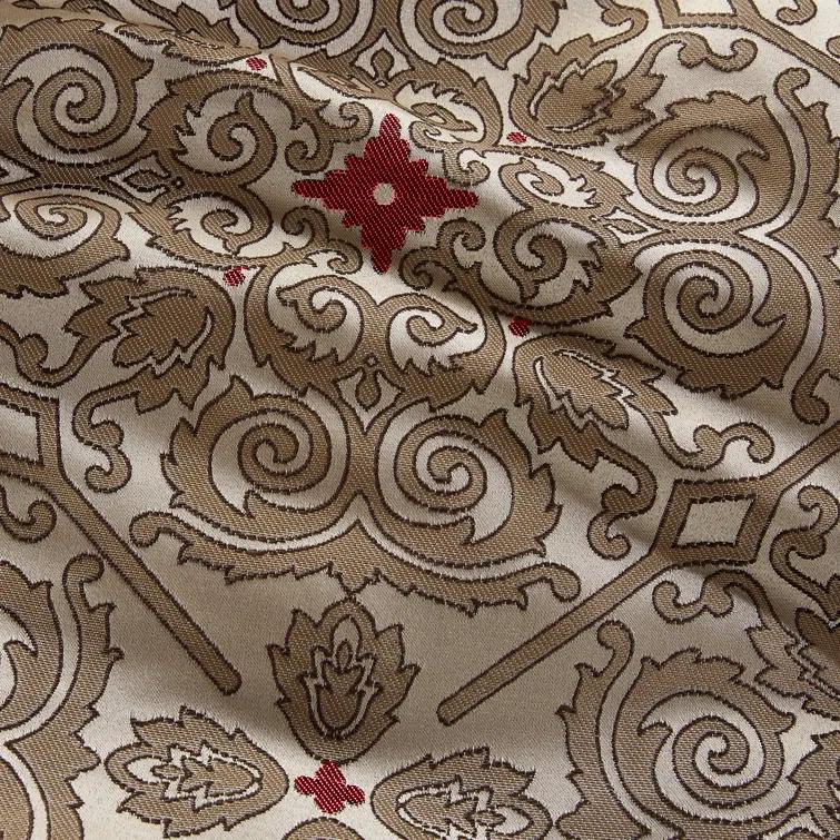 Madison Park Donovan 7 Piece Jacquard Comforter Set with Throw Pillows