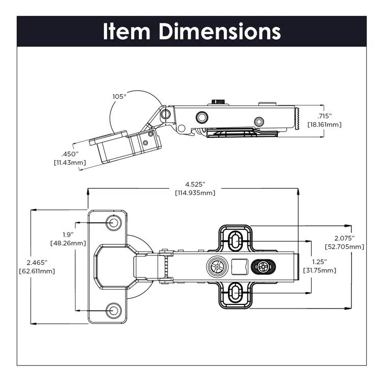 Cup Hinge
