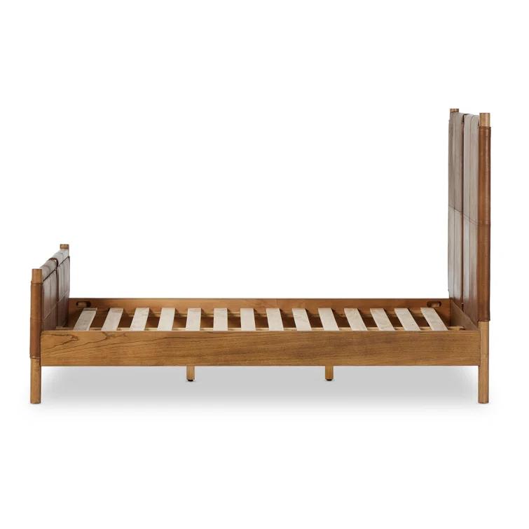 Sackett Leather Bed