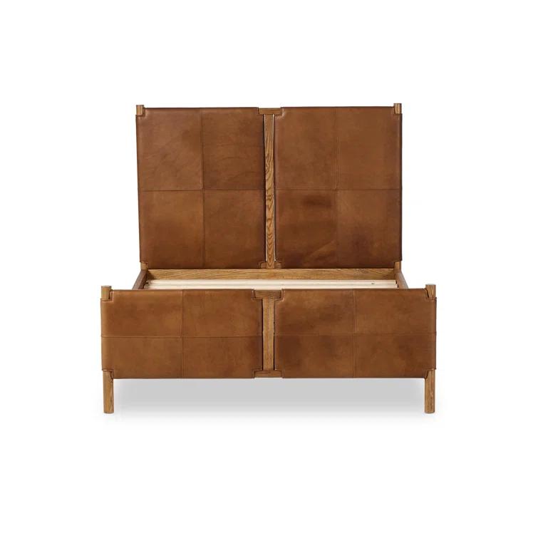 Sackett Leather Bed