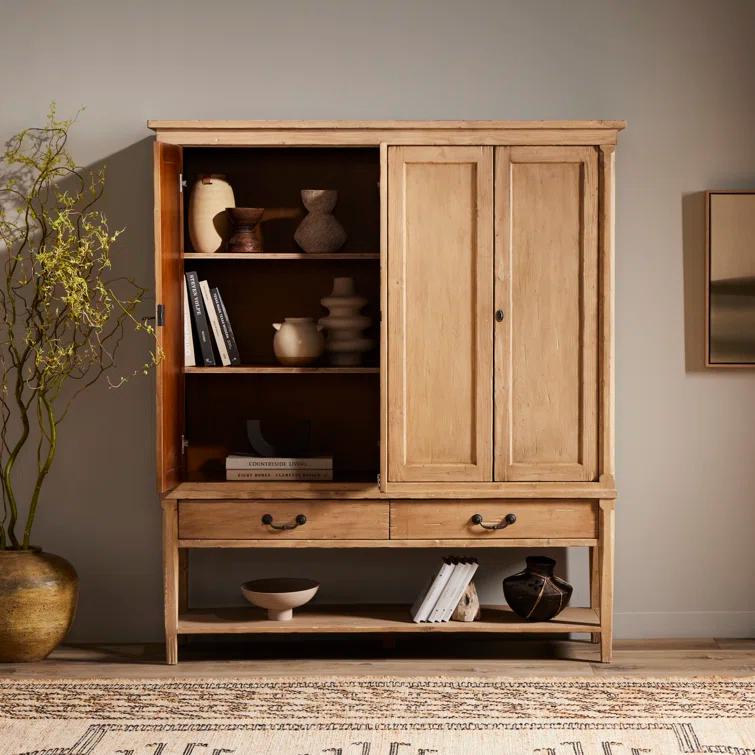 Chaperal Double Cabinet - Brown