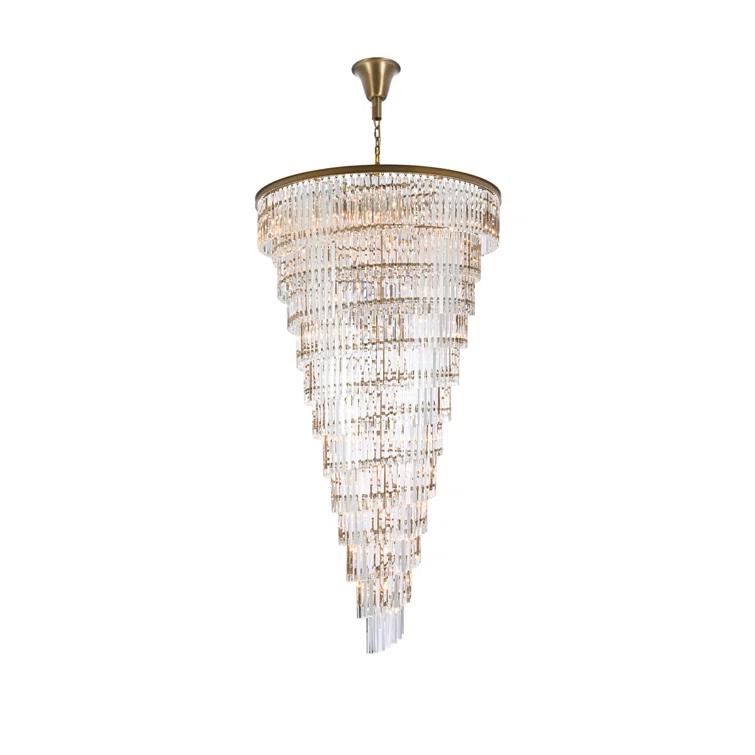 Dahlonega 58 - Light Dimmable Tiered Chandelier
