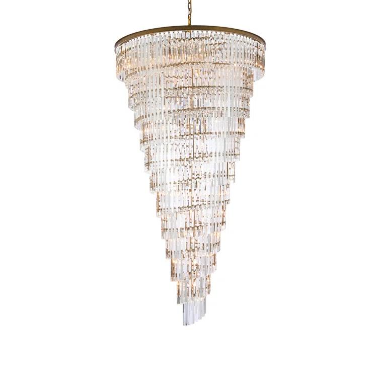 Dahlonega 58 - Light Dimmable Tiered Chandelier