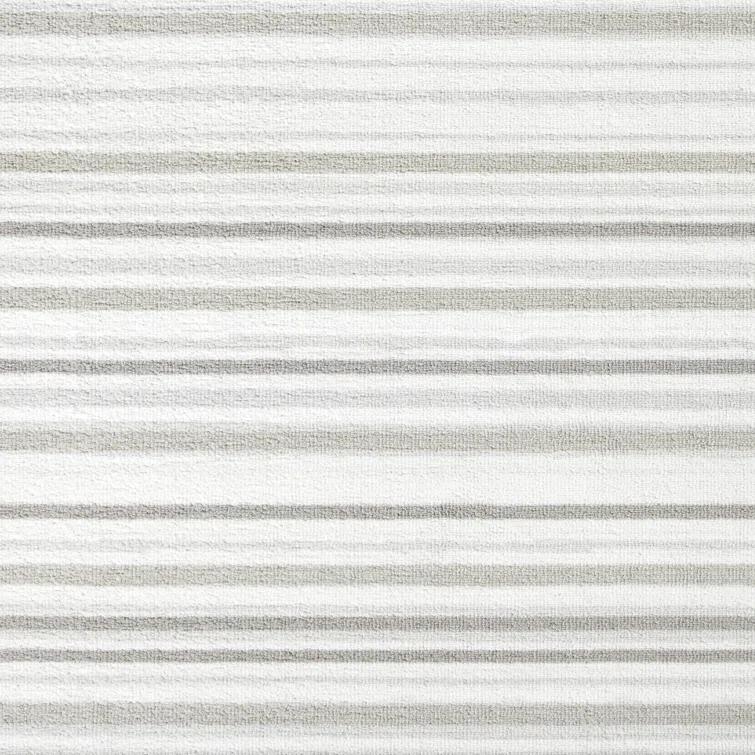 Town & Country Basics Layne Everwash Non-Slip Backing Area Rug Silver/Gray