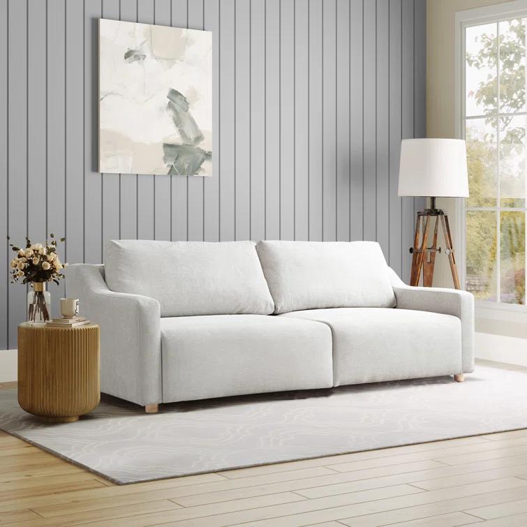 Serta Gabi 90.2" Upholstered Queen Size Convertible Sleeper Sofa