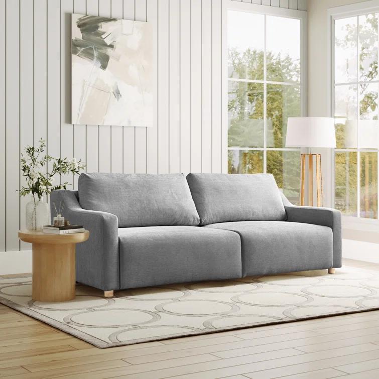 Serta Gabi 90.2" Upholstered Queen Size Convertible Sleeper Sofa