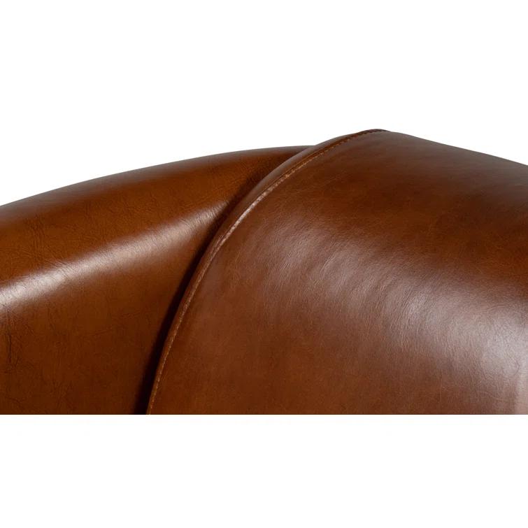 Sarreid Ltd Mandy Leather Armchair