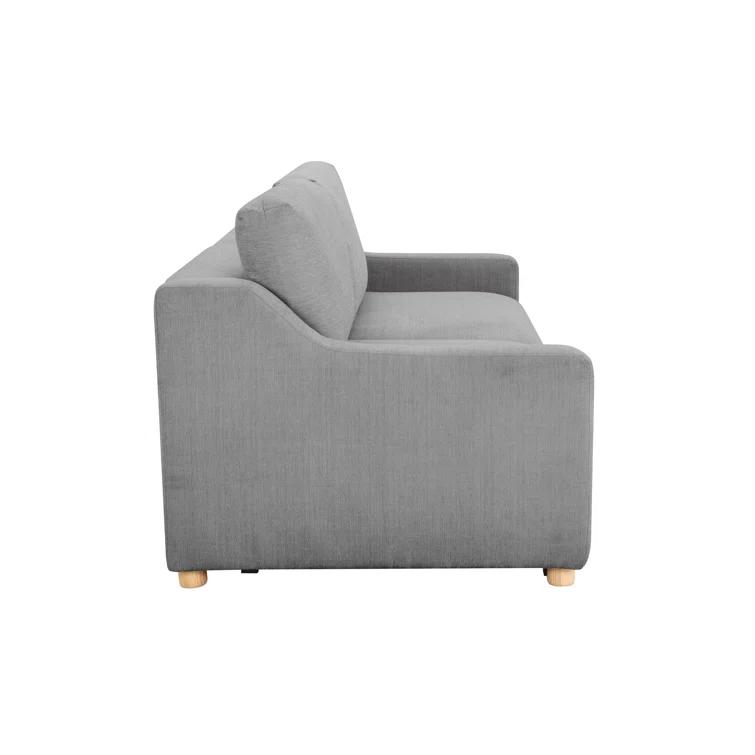 Serta Gabi 90.2" Upholstered Queen Size Convertible Sleeper Sofa