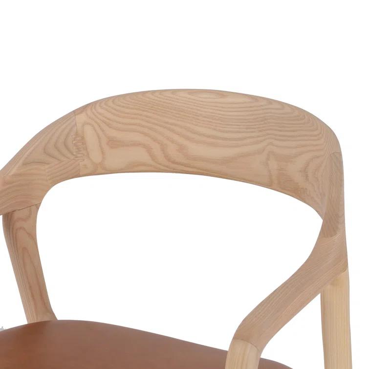 Kayla Leather Dining Armchair