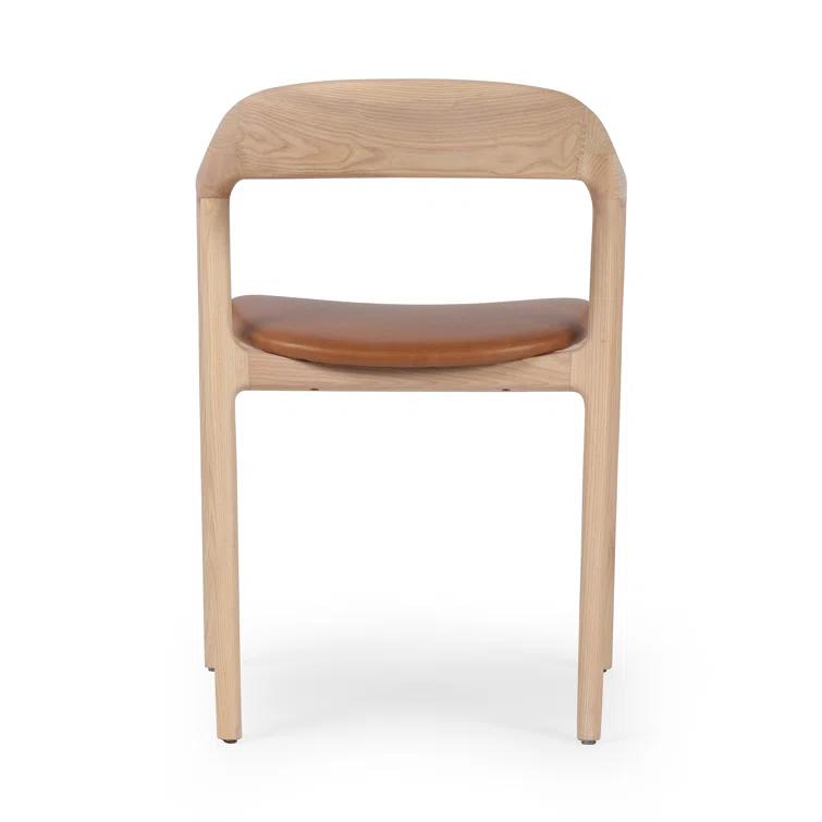 Kayla Leather Dining Armchair