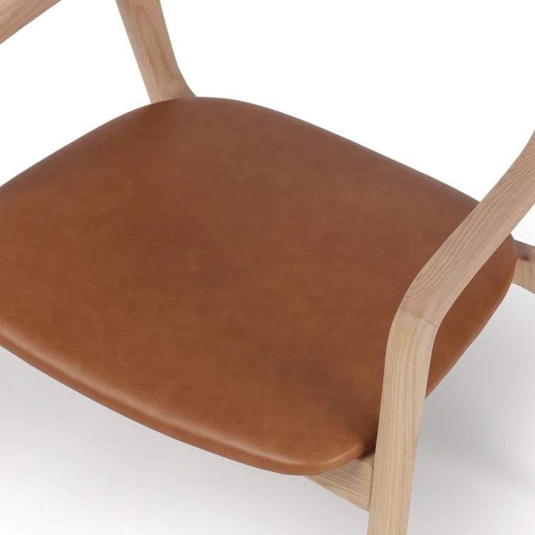 Kayla Leather Dining Armchair
