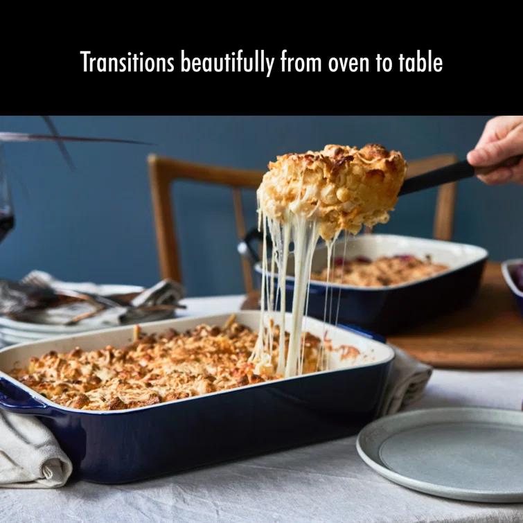 Staub ® Dark Blue 2-Piece Rectangular Baker Set