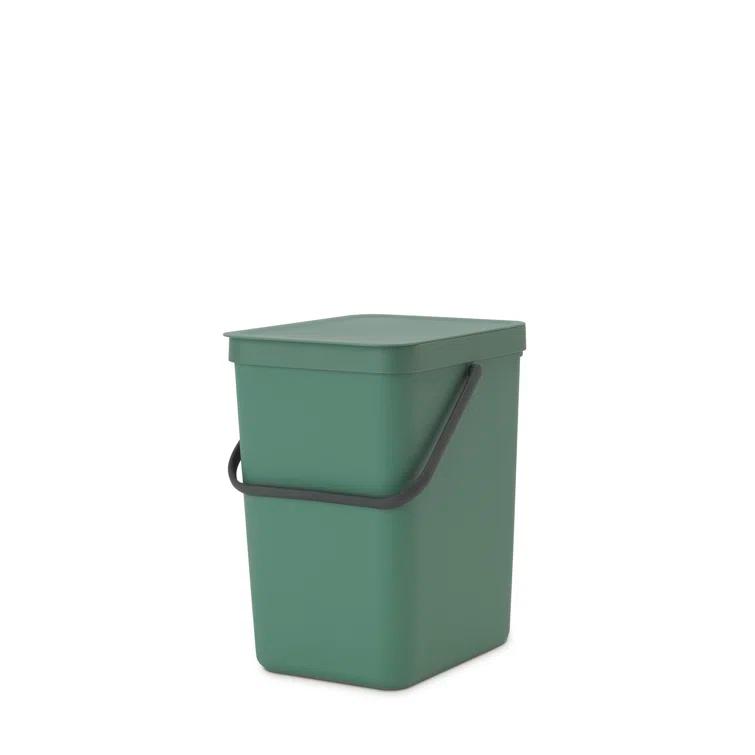 Brabantia Sort & Go Plastic Recycling Bin, 6.6 Gallon
