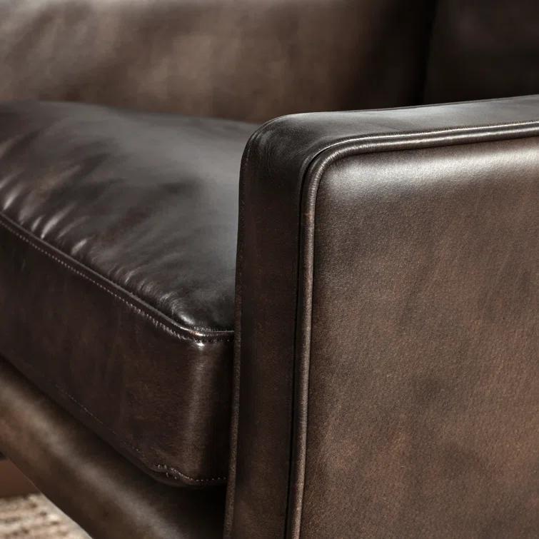 Classic Home Chad Leather Armchair & Reviews | Wayfair