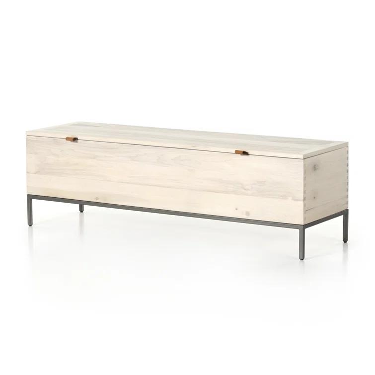 Rosamonde Storage Bench - Natural