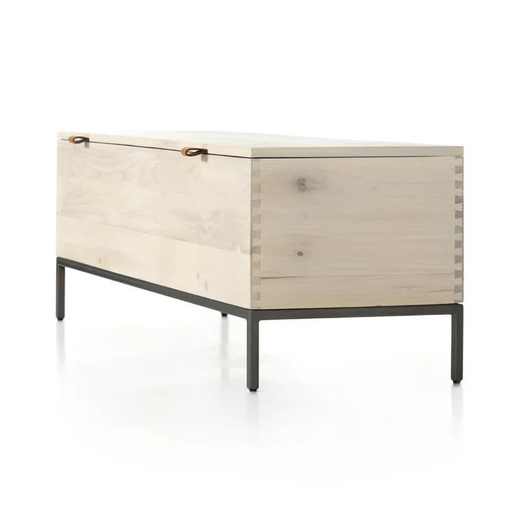 Rosamonde Storage Bench - Natural
