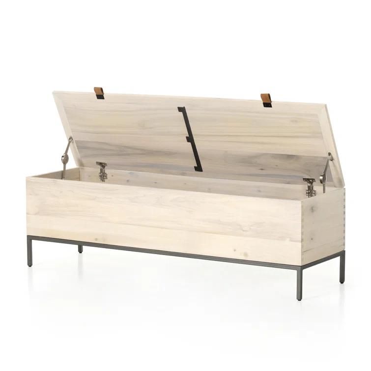 Rosamonde Storage Bench - Natural