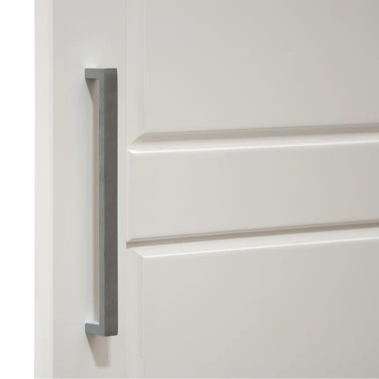 Hokku Designs Bassam Cosmo 100% Solid Wood 3-door Wardrobe Armoire