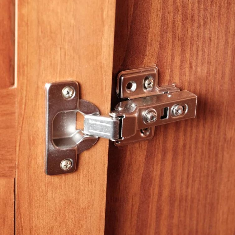 Wade Logan® Aveah 100% Solid Wood 3-door Wardrobe Armoire with Mirrored Door