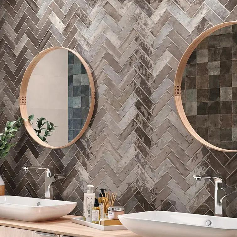 Tennessee 2" x 6" Zellige Subway Wall Tile