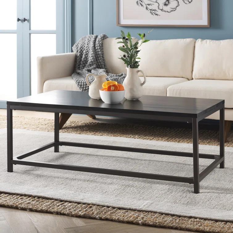 Williston Forge Auton Solid Wood Top Coffee Table