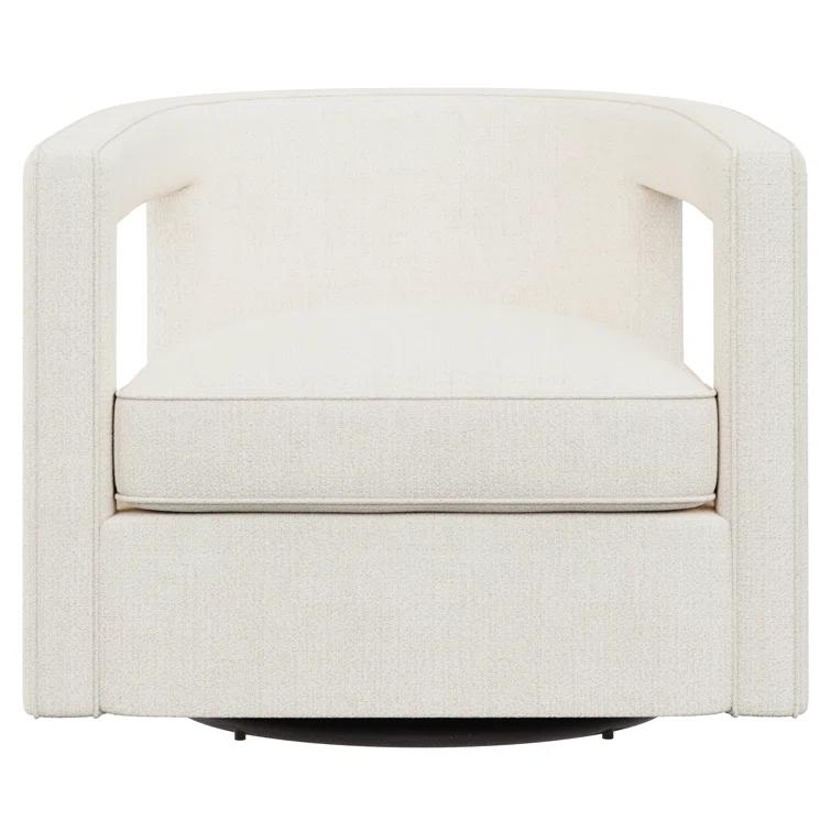 Alana Upholstered Swivel Barrel Chair