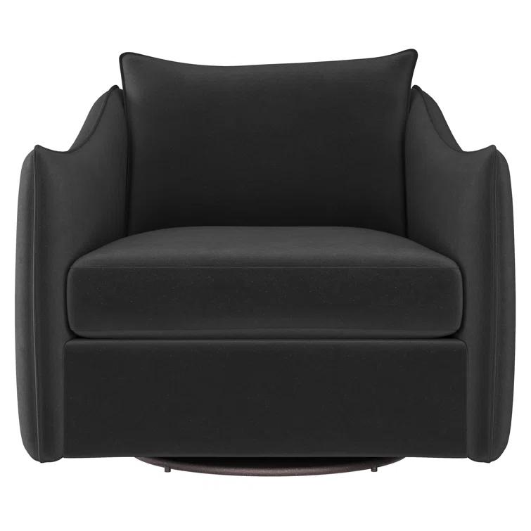 Joli Upholstered Swivel Armchair