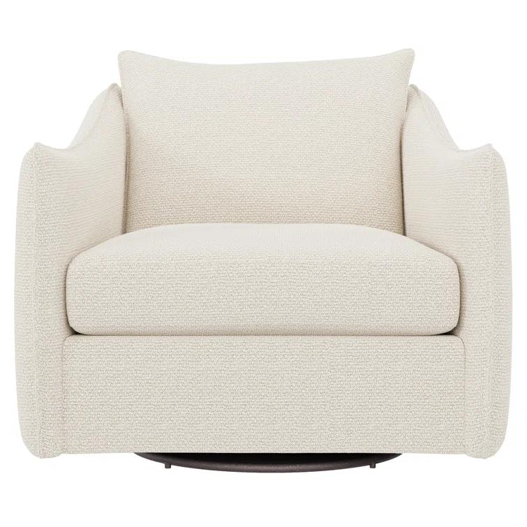 Joli Upholstered Swivel Armchair