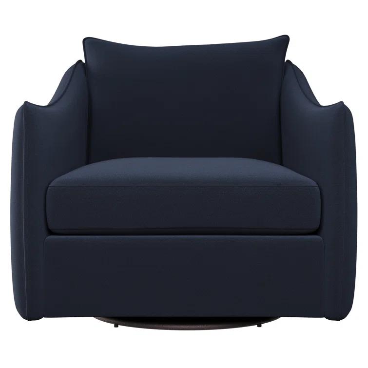 Joli Upholstered Swivel Armchair