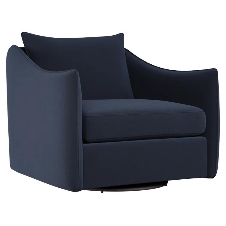 Joli Upholstered Swivel Armchair