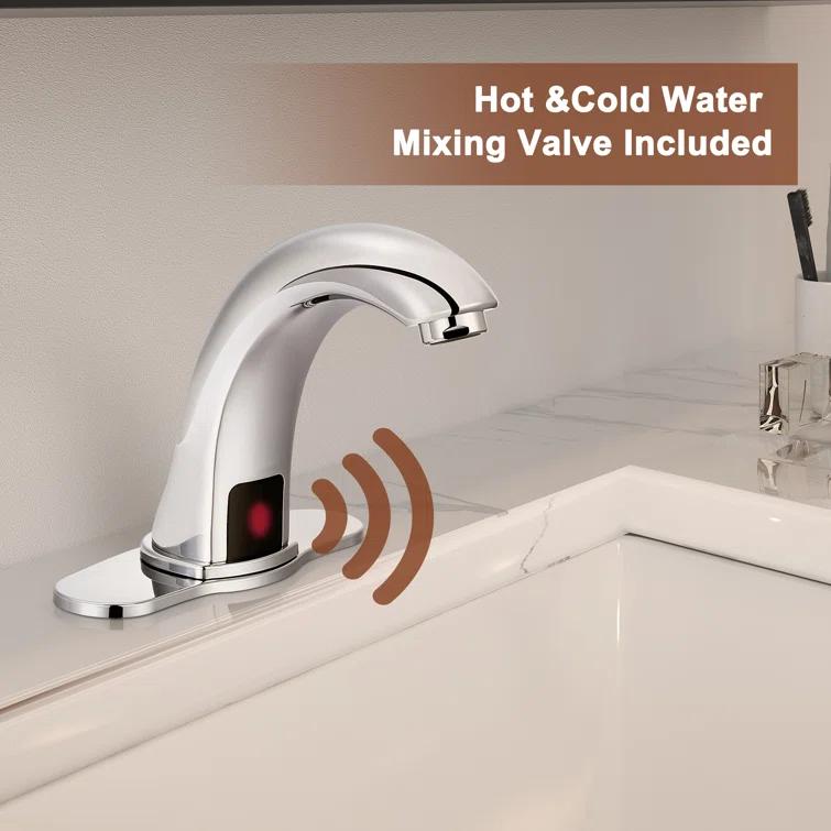 mondawe MD-S877BN Single-Hole Bathroom Faucet