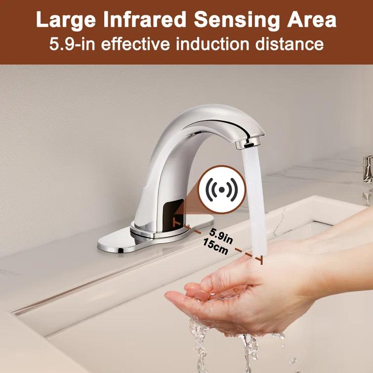 mondawe MD-S877BN Single-Hole Bathroom Faucet