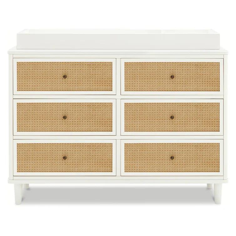 Marin 6 Drawer 19.49" W Dresser