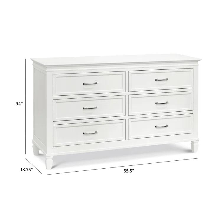 Darlington Wide 6 Drawer Double Dresser