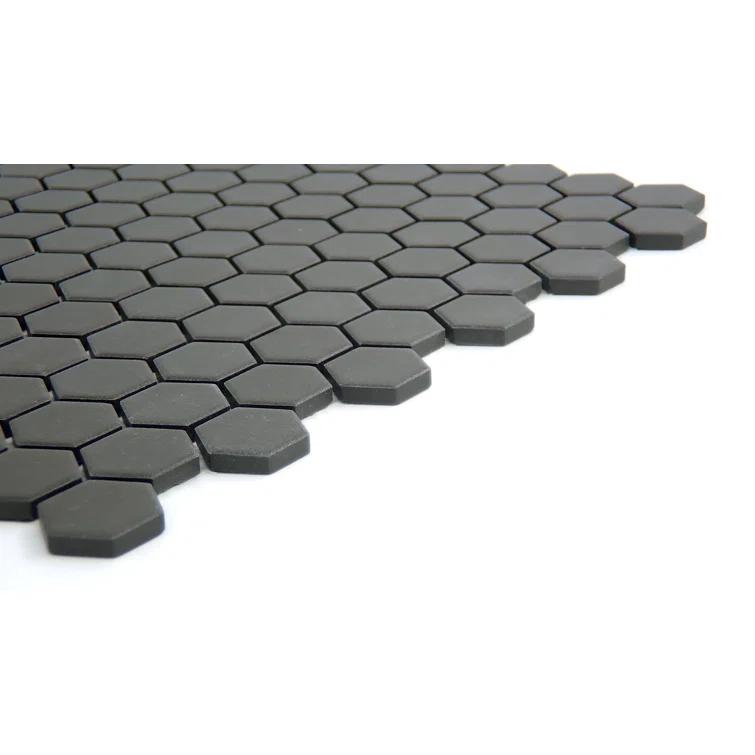 Source™ 11" x 11" Porcelain Honeycomb Mosaic Tile