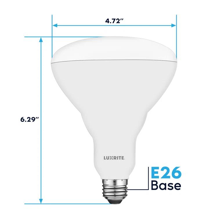 85 Watt Equivalent BR40 E26/Medium (Standard) Dimmable 3500K LED Bulb
