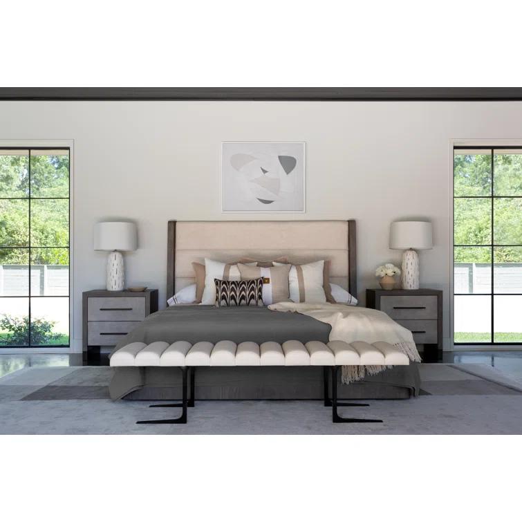 Universal Furniture ErinnV X Universal Upholstered Wingback Bed