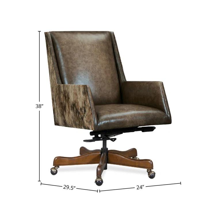 Hooker Furniture Rives Genuine Leather Executive Chair