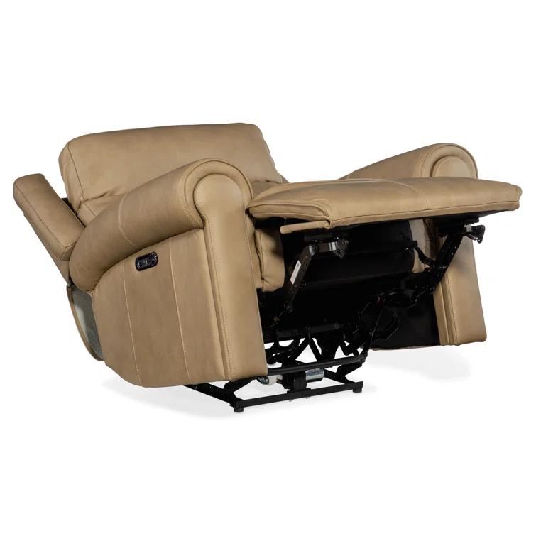 MS Leather Power Recliner