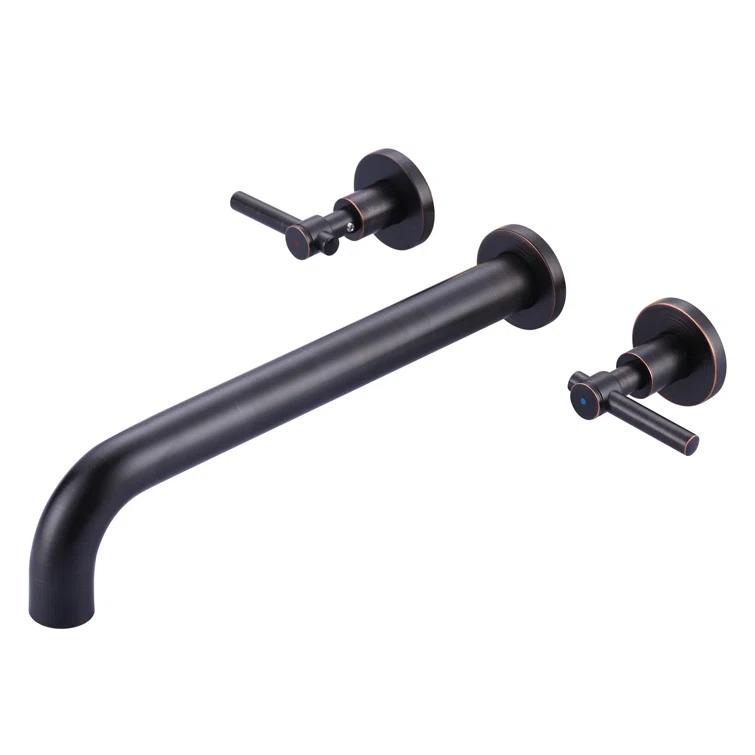 Aleasha AL-4E26RB Wall Mounted Optional Bathroom Faucet