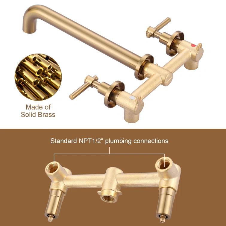 Wall Mounted Optional Bathroom Faucet