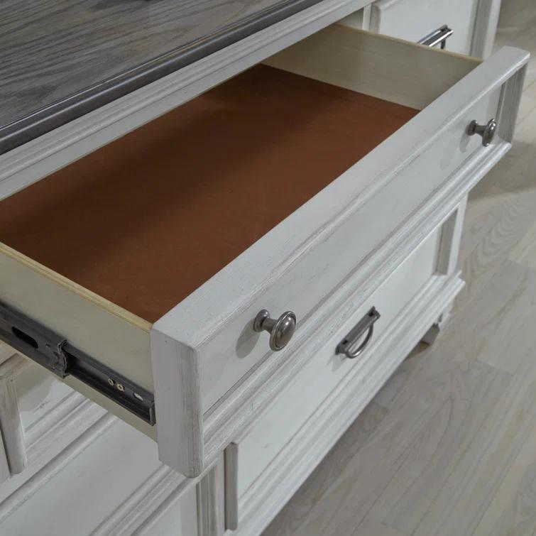 Colburn Panel Bed, Dresser & Mirror