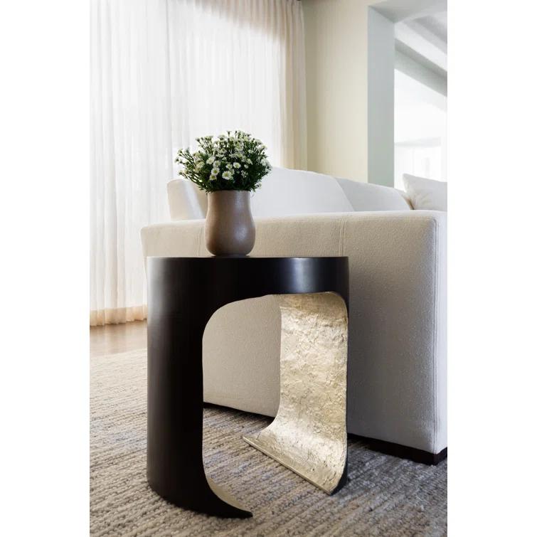 Universal Furniture Sonora Steel Top End Table