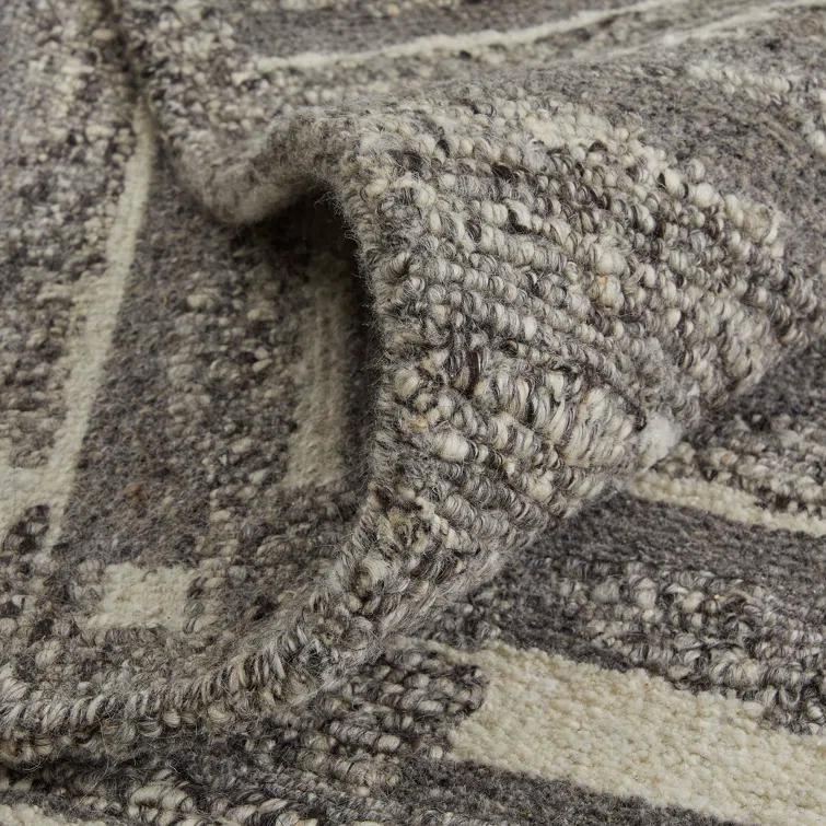 Navaro Modern Abstract Gray/Taupe/Ivory Area Rug
