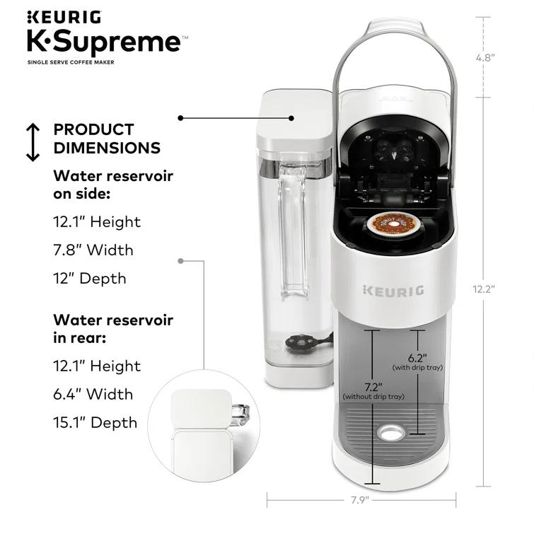 Keurig K-Supreme Single Serve K-Cup Pod Coffee Maker