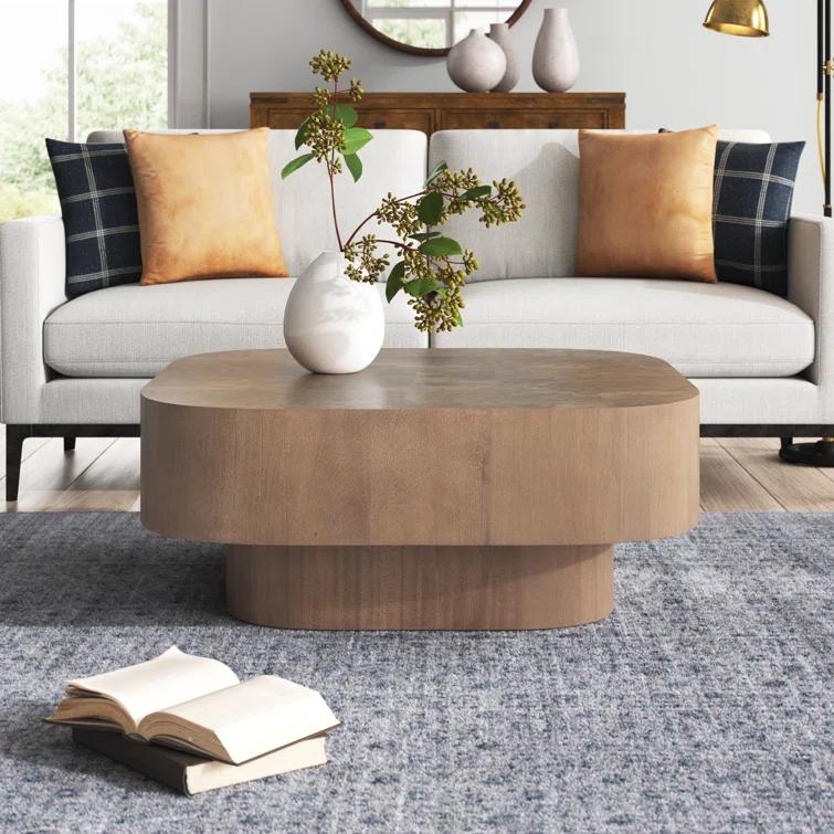 Sunako Coffee Table - Brown Burl