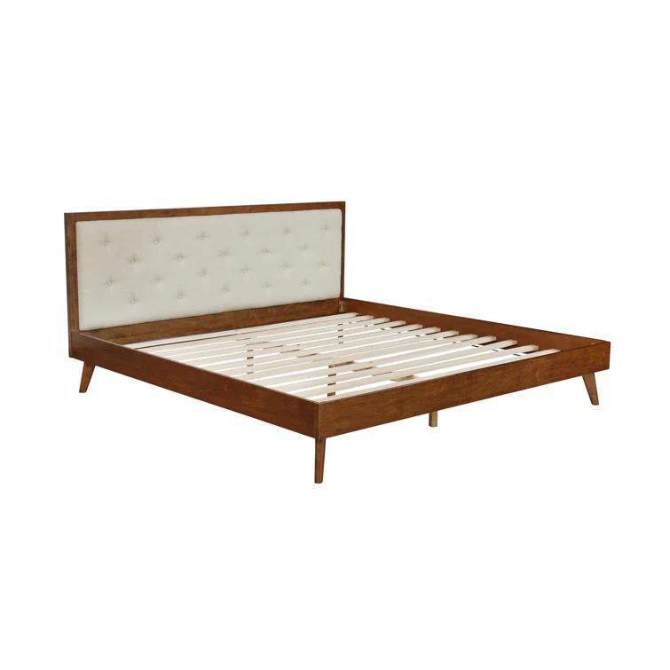 Rayford Tufted Low Profile Platform Bed